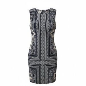 J.McLaughlin Scarf Print Catalina Cloth Sleeveless Sheath Dress
